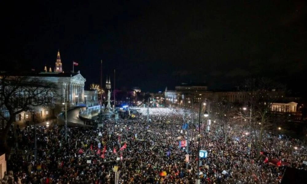 «Μαύρες φωνές στην Αυστρία»: Διαδηλώσεις κατά της ακροδεξιάς στη Βιέννη
